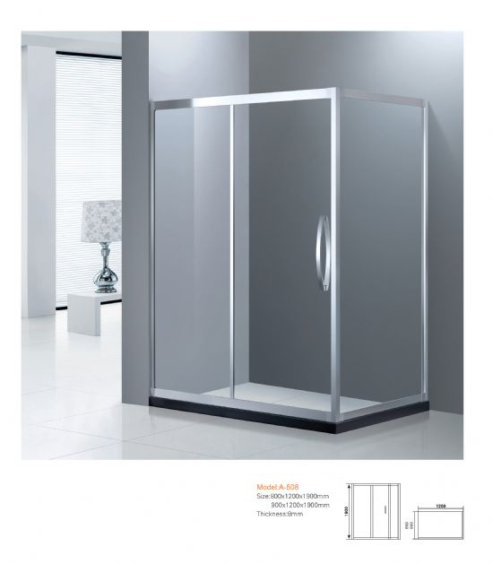 Phòng tắm vách kính A-508