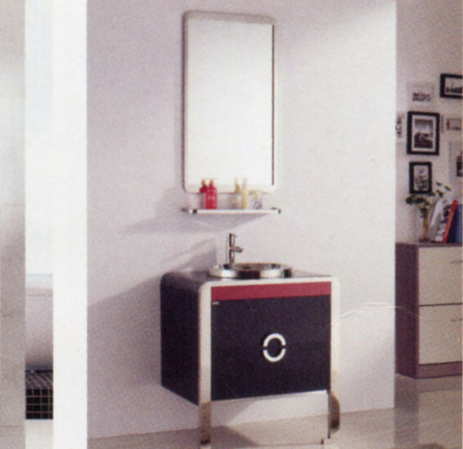 Bộ tủ chậu kính LK-6481
