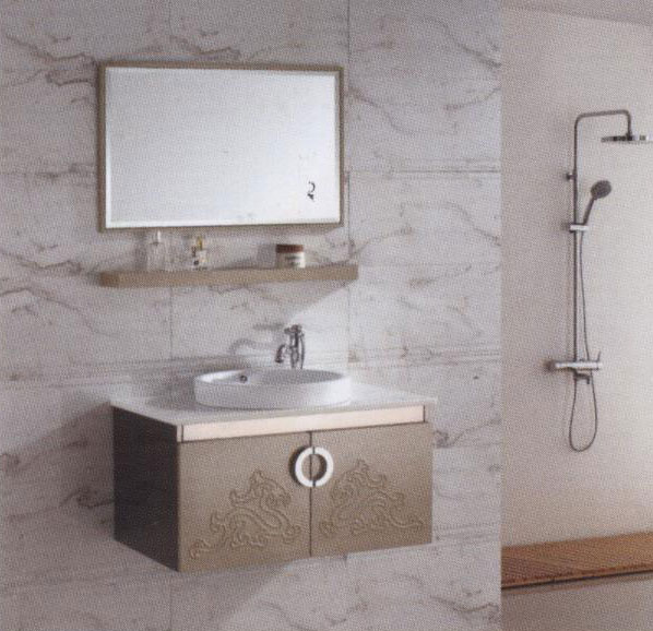 Bộ tủ chậu kính LK-6376
