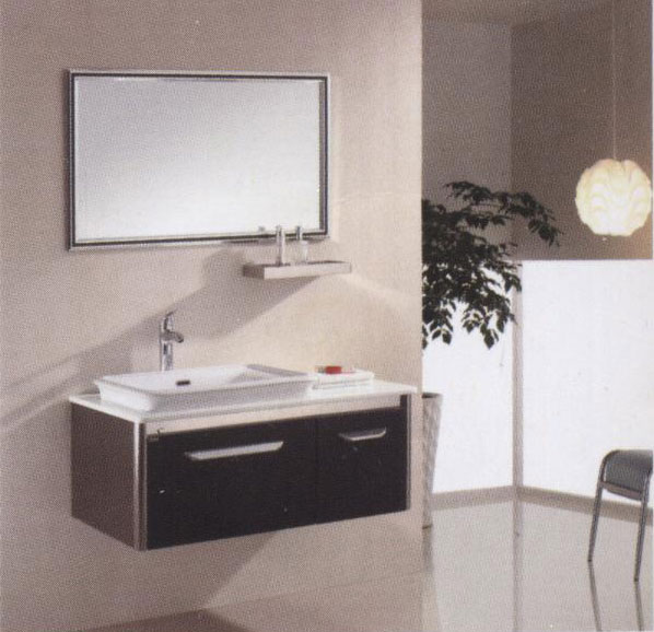 Bộ tủ chậu kính LK-6390