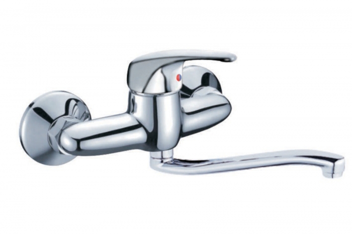 Vòi rửa bát gắn tường nóng lạnh CLV-4481