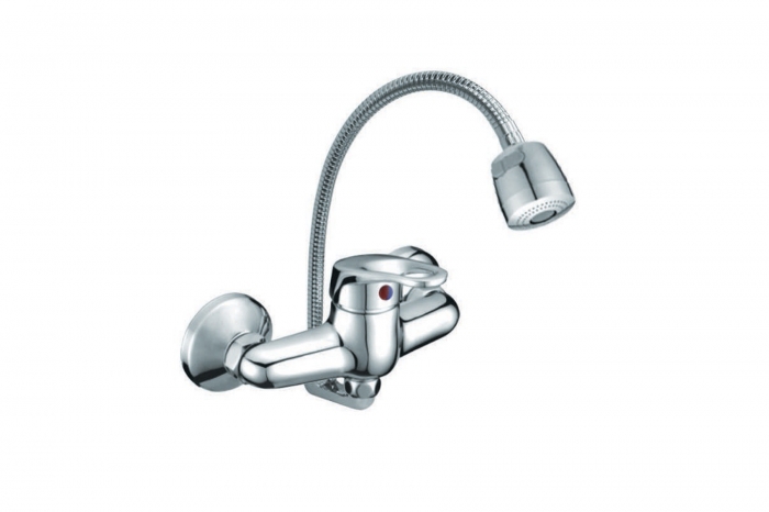 Vòi rửa bát cổ mềm nóng lạnh CLV-4603