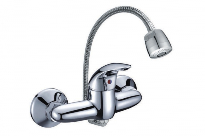 Vòi rửa bát cổ mềm nóng lạnh CLV-4633