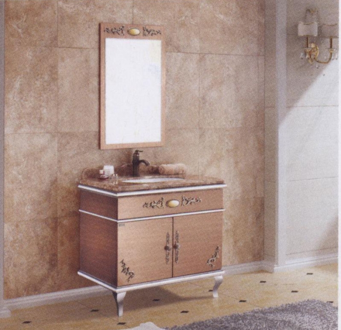 Bộ tủ chậu kính LK-6412A