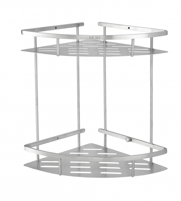 Kệ Inox 2 tầng góc CLV-HI 8312