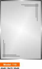 Gương không có khung CLV110