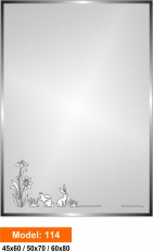 Gương không có khung CLV114