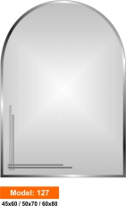 Gương không có khung CLV127